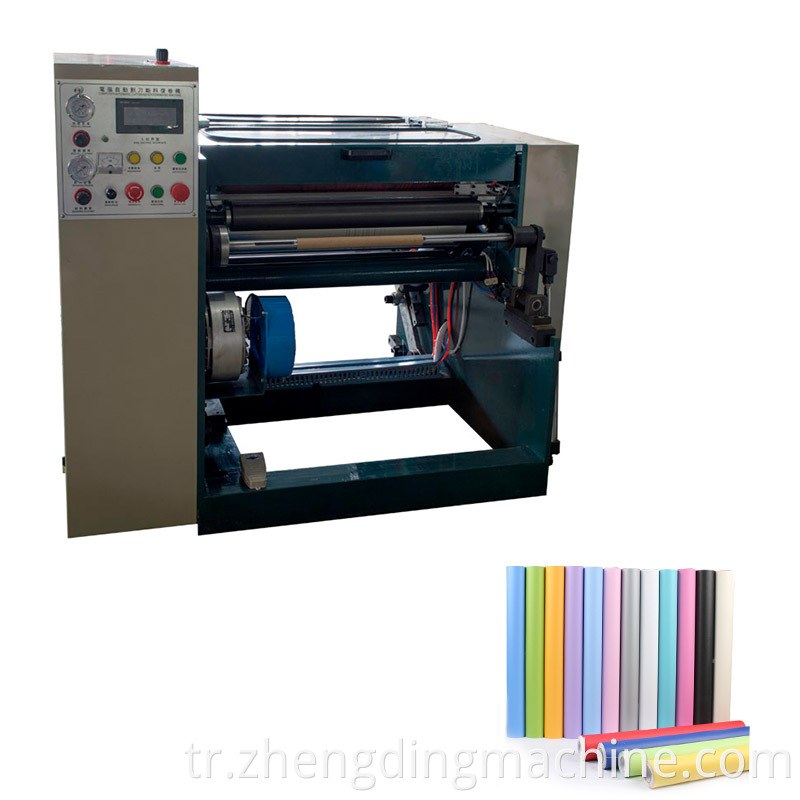 PVC / Film / Kağıt Yeniden Sarma Makinesi için Otomatik Yüksek Hızlı Makine